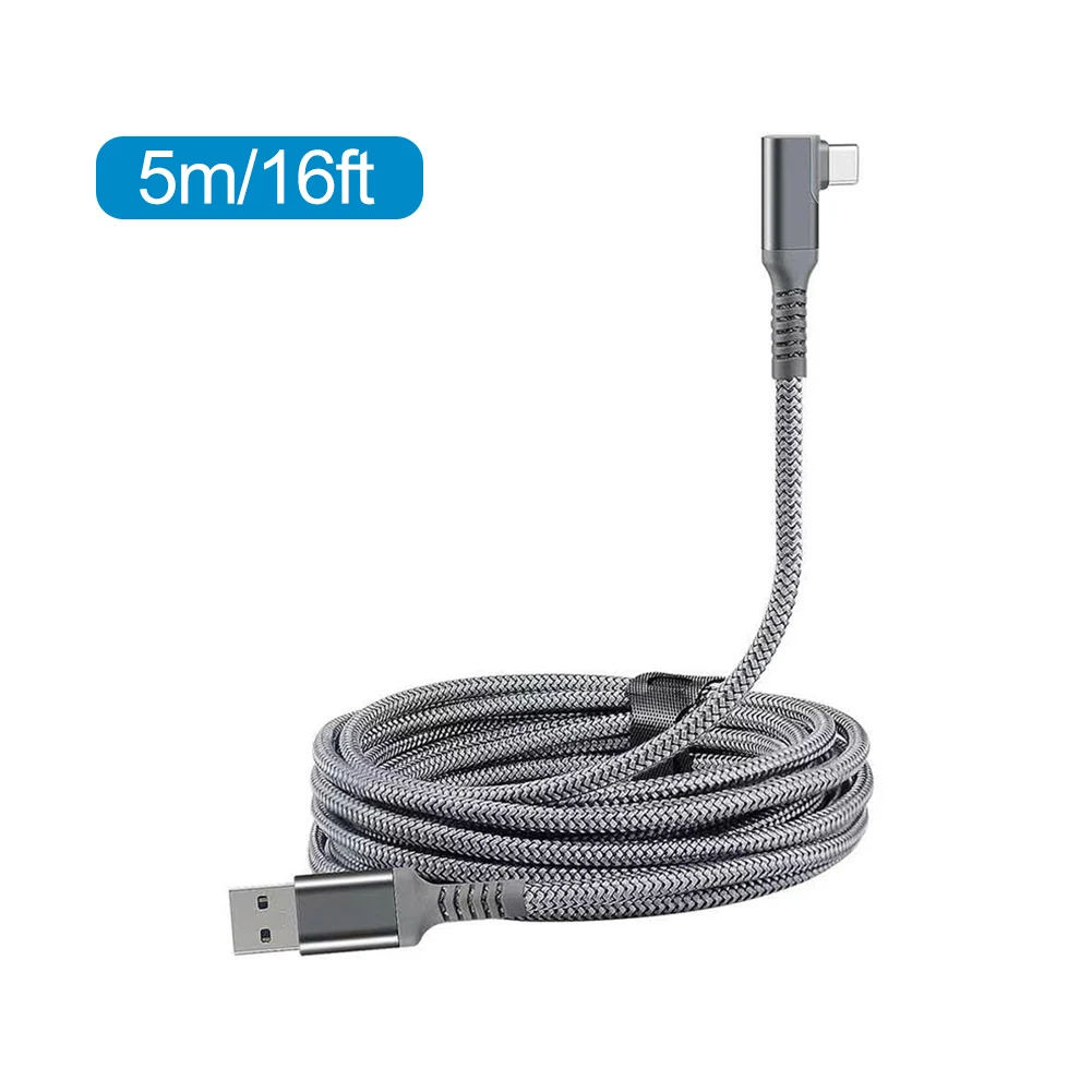 Гибкий прочный Удлинительный кабель 20 футов Usb3.2 Gen1 для быстрой зарядки, высокоскоростной портативный игровой ПК VR-гарнитура для Oculus Quest 2
Гибкий прочный Удлинительный кабель 20 футов Usb3.2 Gen1 для быстрой зарядки, высокоскоростной портативный игровой ПК VR-гарнитура для Oculus Quest 2