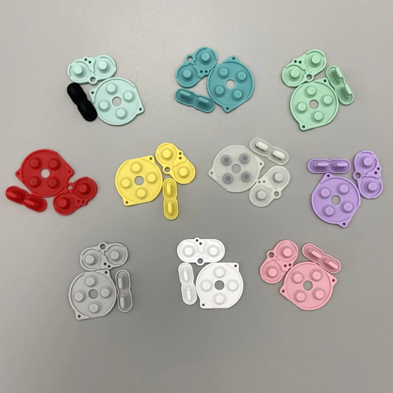 3pcs/set Conductive Rubber Pad Contact Pad For NS GBC Replacement Parts Handle Adhesive Soft Buttons Console
3pcs/set Conductive Rubber Pad Contact Pad For NS GBC Replacement Parts Handle Adhesive Soft Buttons Console
