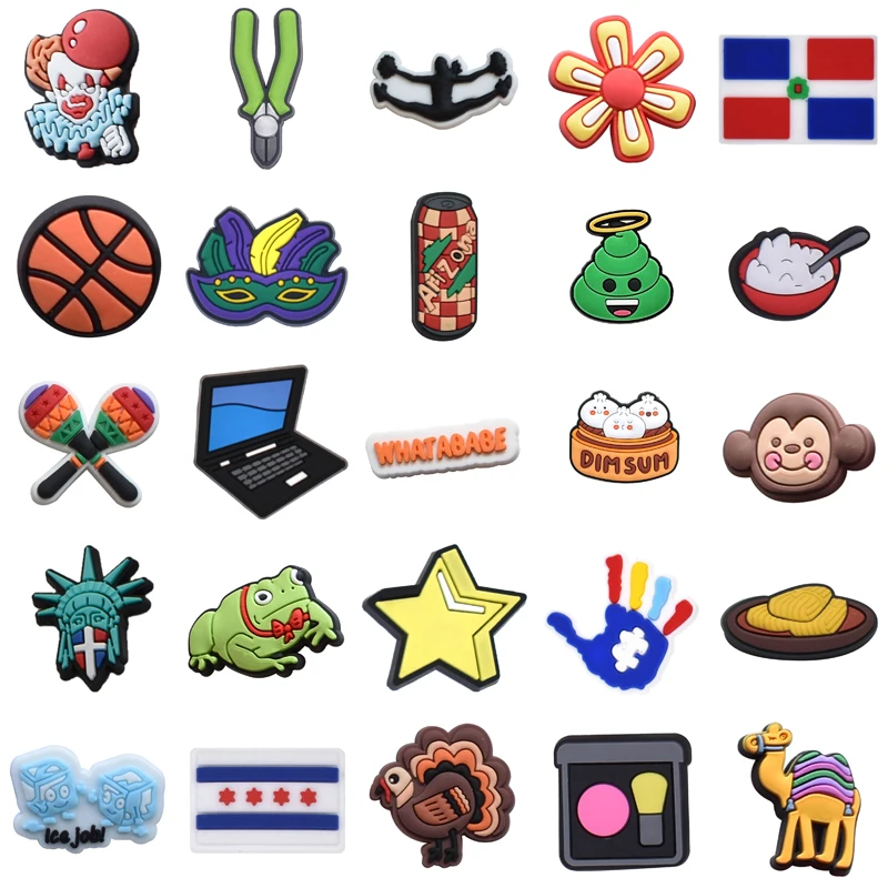 Kids Shoes Accessories Men Women Charm Packs Gifts Wholesale Bulk Shoe Charms Boy Decorations for Crocs Para Pins Girl Set Jeans
Kids Shoes Accessories Men Women Charm Packs Gifts Wholesale Bulk Shoe Charms Boy Decorations for Crocs Para Pins Girl Set Jeans
