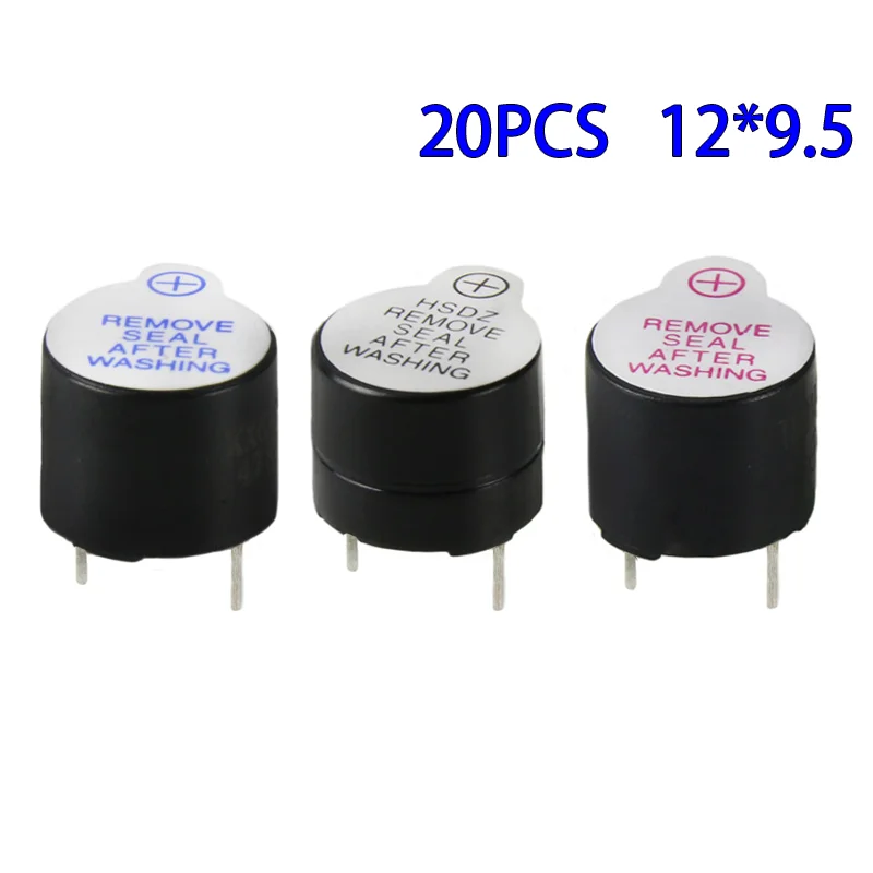 20pcs 3V 5V 12V Active Buzzer Magnetic Long Continous Beep Tone Alarm Ringer Active Piezo Buzzers Fit For Computers Printers
20pcs 3V 5V 12V Active Buzzer Magnetic Long Continous Beep Tone Alarm Ringer Active Piezo Buzzers Fit For Computers Printers