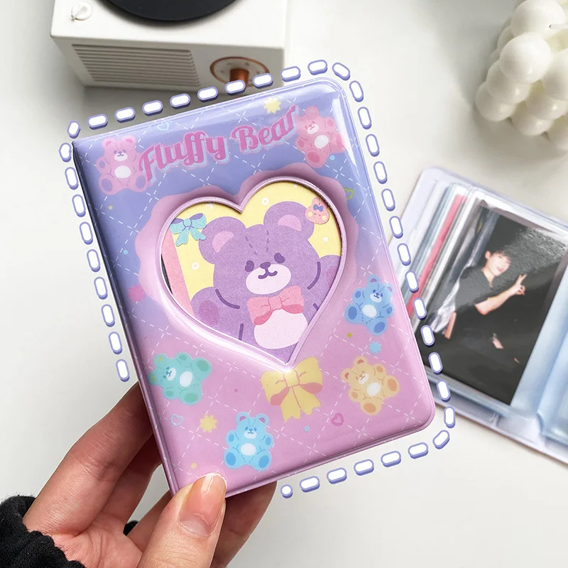 3 Inch Photo Album INS Korean Cute Cartoon Rabbit Bear Picture Storage Case 40 Pockets Polaroid Album Kpop Photocard Holder
3 Inch Photo Album INS Korean Cute Cartoon Rabbit Bear Picture Storage Case 40 Pockets Polaroid Album Kpop Photocard Holder