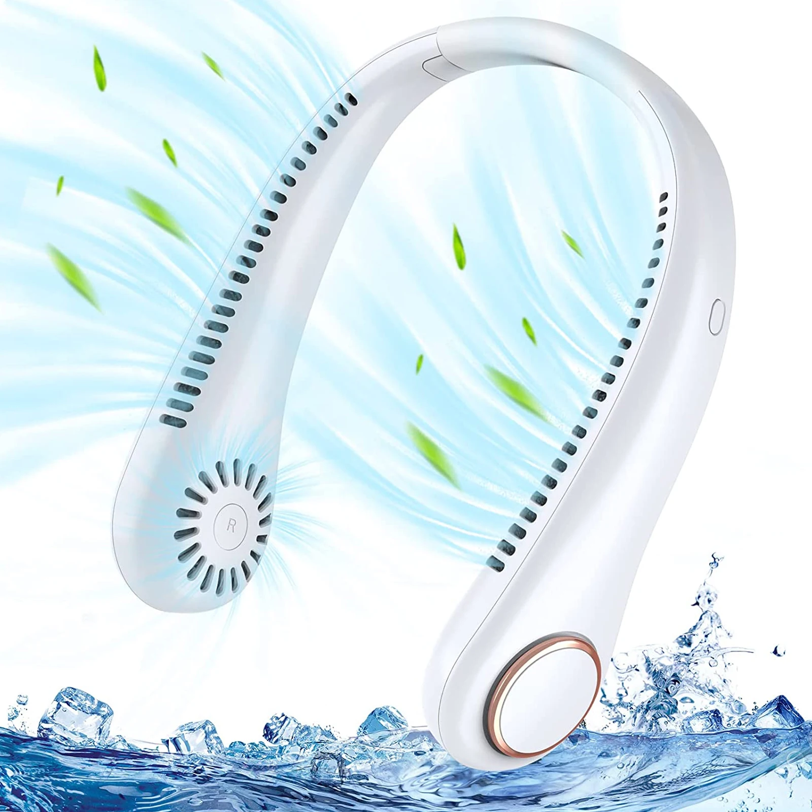 Neck Fan Mini Wearable Personal Fan Hands Free Bladeless USB Rechargeable 3 Speed Portable Neck Fan
Neck Fan Mini Wearable Personal Fan Hands Free Bladeless USB Rechargeable 3 Speed Portable Neck Fan