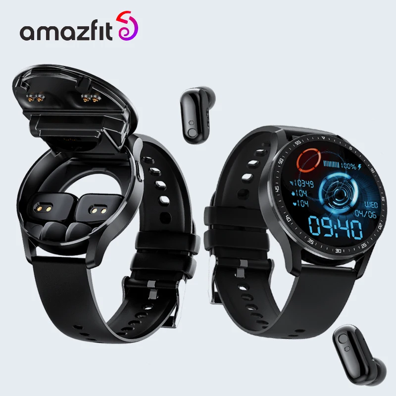 Новинка 2023, гарнитура Amazfit, часы два в одном, беспроводные умные часы с Bluetooth для мужчин, для Huawei, Xiaomi, Apple, умные часы для женщин
Новинка 2023, гарнитура Amazfit, часы два в одном, беспроводные умные часы с Bluetooth для мужчин, для Huawei, Xiaomi, Apple, умные часы для женщин