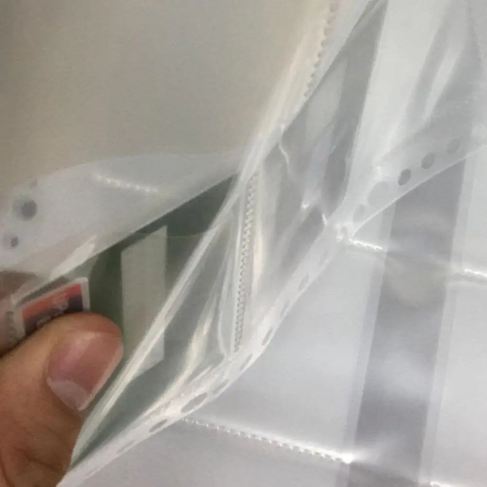 20 Pcs 30 Holes Loose Leaf Clear File Sheets Protectors Notebook Bag 20 Cards Planner Two Collection Sides Binder A4 M0o3
20 Pcs 30 Holes Loose Leaf Clear File Sheets Protectors Notebook Bag 20 Cards Planner Two Collection Sides Binder A4 M0o3