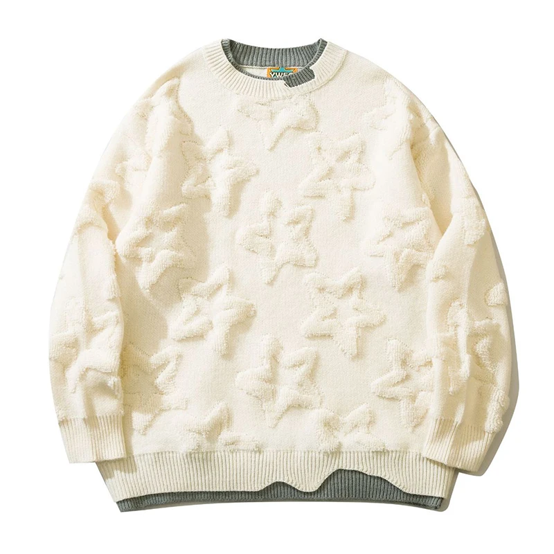 HOUZHOU Patchwork Men's Knitted Sweater Vintage Men Top Pullovers Sweaters and Jumpers Male Winter Warm Japanese Streetwear
HOUZHOU Patchwork Men's Knitted Sweater Vintage Men Top Pullovers Sweaters and Jumpers Male Winter Warm Japanese Streetwear