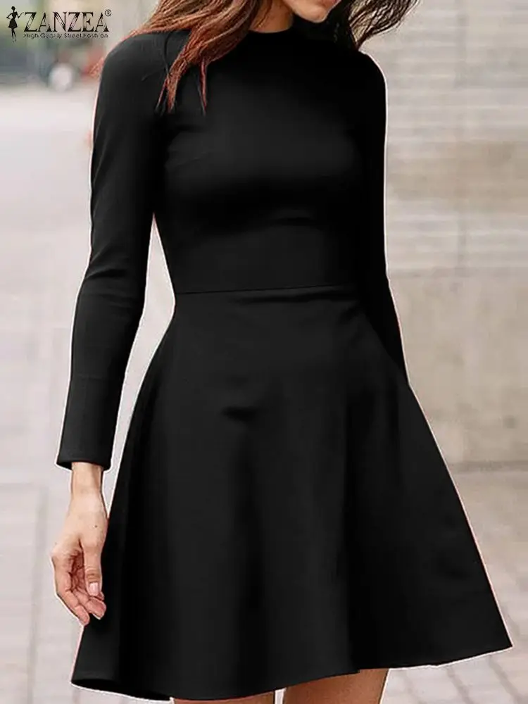 Spring Back Zipper Knee Length Dress 2022 Stylish Solid Sundress Women Casual Long Sleeve O Nck Slim Vestidos Holiday Party Robe
Spring Back Zipper Knee Length Dress 2022 Stylish Solid Sundress Women Casual Long Sleeve O Nck Slim Vestidos Holiday Party Robe