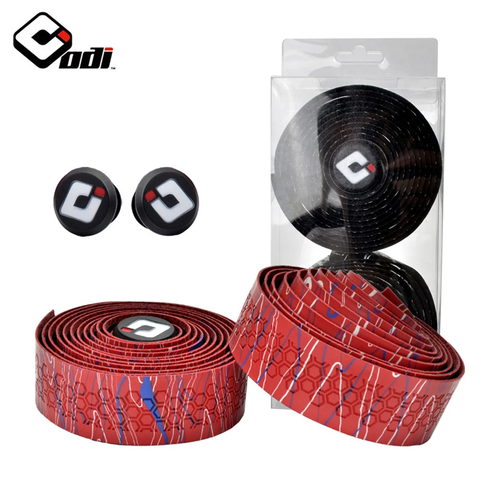 ODI Road Bike Handlebar Tape PU Soft Silica Gel Anti-Slip Bicycle Cycling Accessories With 2 Bar Plug 1 Pair
ODI Road Bike Handlebar Tape PU Soft Silica Gel Anti-Slip Bicycle Cycling Accessories With 2 Bar Plug 1 Pair