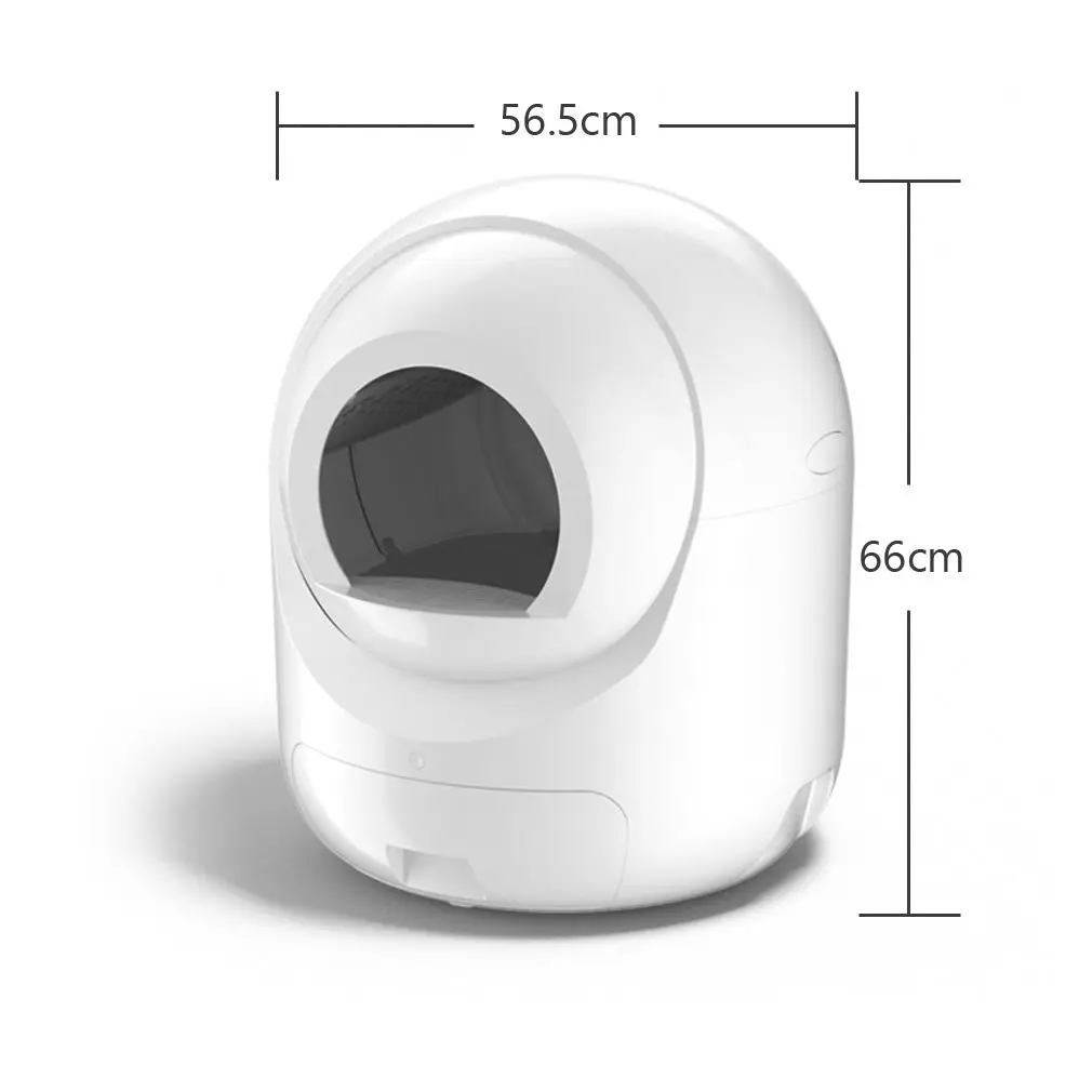 Newest Design Stock Hot Sale Amazon Factory Supply Customized Smart Self-cleaning Auto Automatic Cat Litter Box
Newest Design Stock Hot Sale Amazon Factory Supply Customized Smart Self-cleaning Auto Automatic Cat Litter Box