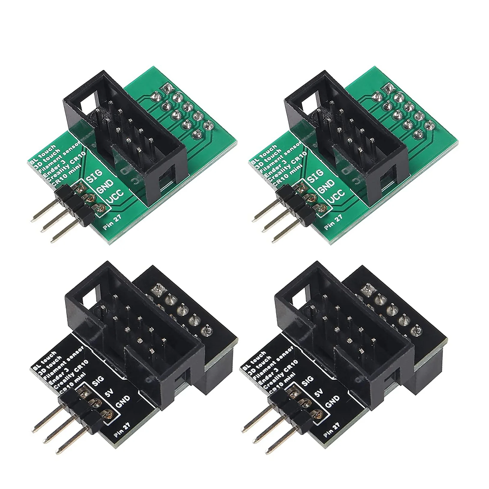 2pcs 3 Pin 27 Adapter Board for Creality Ender 3 Ender 3 pro Ender 5 CR-10 BL Touch or Filament Sensor 3D Printer Parts
2pcs 3 Pin 27 Adapter Board for Creality Ender 3 Ender 3 pro Ender 5 CR-10 BL Touch or Filament Sensor 3D Printer Parts