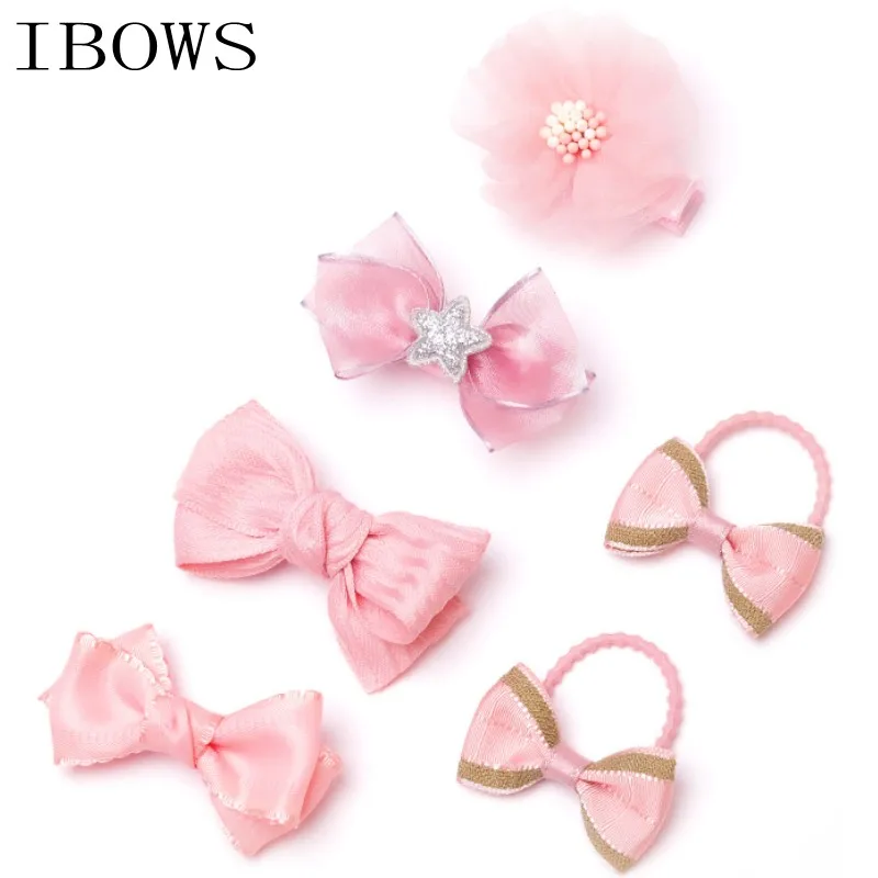6Pcs/Lot Sweet Ribbon Hair Bow With Clips For Kids Girl Hair Band Hairbows Handmade Elastic Rubber Band Flower Hair Accessories
6Pcs/Lot Sweet Ribbon Hair Bow With Clips For Kids Girl Hair Band Hairbows Handmade Elastic Rubber Band Flower Hair Accessories