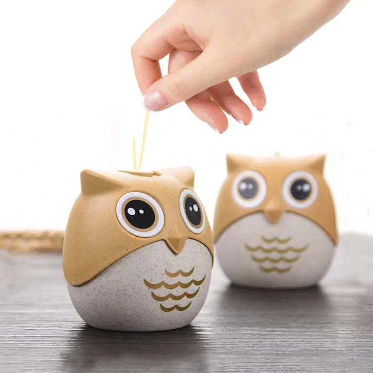 Toothpick Box Creative Homestay Decoration Hotel Convenient Home Gift Toothpick Bottle Owl Cartoon Toothpick Box Dispenser
Toothpick Box Creative Homestay Decoration Hotel Convenient Home Gift Toothpick Bottle Owl Cartoon Toothpick Box Dispenser