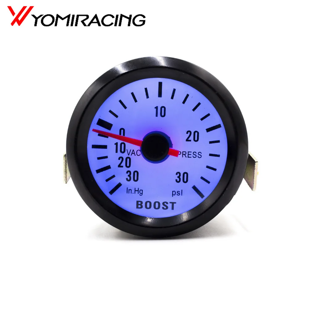 YOMI 2"52mm 12V Mechanical Car Turbo Boost Gauge -30~30PSI Black Turbo Boost Meter Blue LED Auto Car Gauge Meter
YOMI 2"52mm 12V Mechanical Car Turbo Boost Gauge -30~30PSI Black Turbo Boost Meter Blue LED Auto Car Gauge Meter