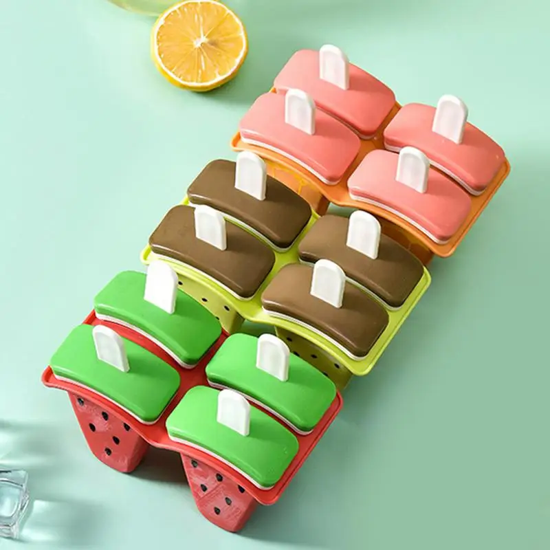 Fruit Popsicle Mold DIY Popsicle Molds 4 Pieces Reusable Ice Cream Mold Durable DIY Popsicles Tpopsicle Mold Watermelon Orange
Fruit Popsicle Mold DIY Popsicle Molds 4 Pieces Reusable Ice Cream Mold Durable DIY Popsicles Tpopsicle Mold Watermelon Orange