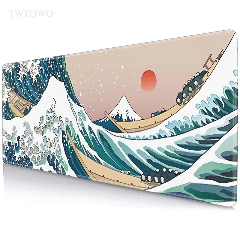 Japanese Style Great Wave Mouse Pad Gamer XL Home Large New Mousepad XXL Desk Mats Anti Slip Carpet Natural Rubber PC Mouse Mat
Japanese Style Great Wave Mouse Pad Gamer XL Home Large New Mousepad XXL Desk Mats Anti Slip Carpet Natural Rubber PC Mouse Mat