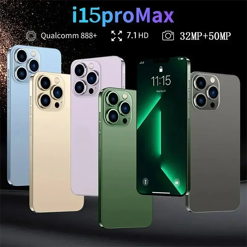 Для смартфонов I15 Pro Max Φ, мобильные телефоны Android I14 Pro Max, сотовый телефон 16 ГБ + 1 ТБ, смартфоны 8000 мАч
Для смартфонов I15 Pro Max Φ, мобильные телефоны Android I14 Pro Max, сотовый телефон 16 ГБ + 1 ТБ, смартфоны 8000 мАч