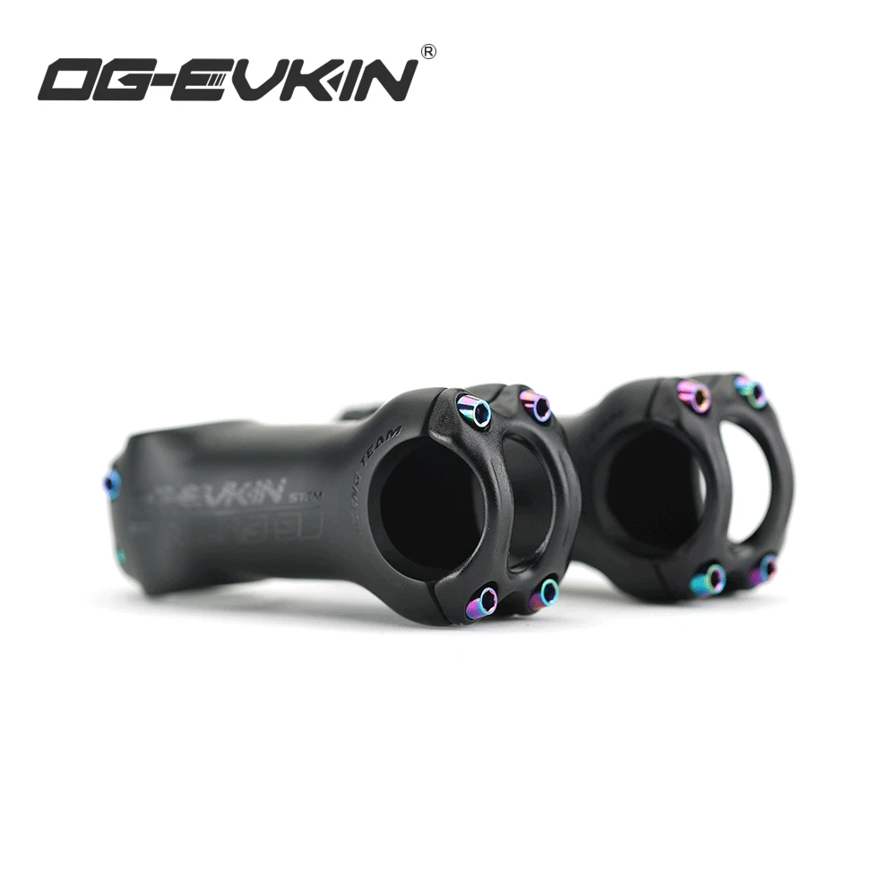 OG-EVKIN SM-004 Carbon Bicycle Stem Titanium Alloy Road Bike Stem 31.8mm 6/17 Degree Carbon MTB Cycling Parts Bicycle Stem
OG-EVKIN SM-004 Carbon Bicycle Stem Titanium Alloy Road Bike Stem 31.8mm 6/17 Degree Carbon MTB Cycling Parts Bicycle Stem