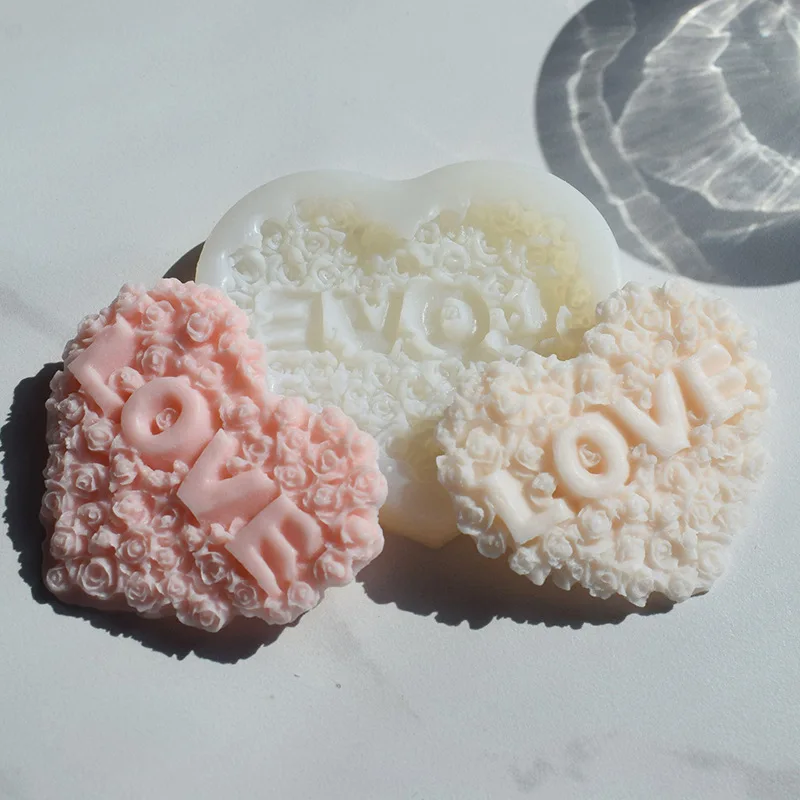 Creative Love Rose Silicone Mold DIY Flower Aromatherapy Candle Plaster Mold Cake Chocolate Baking Mold Valentine's Day Gift
Creative Love Rose Silicone Mold DIY Flower Aromatherapy Candle Plaster Mold Cake Chocolate Baking Mold Valentine's Day Gift