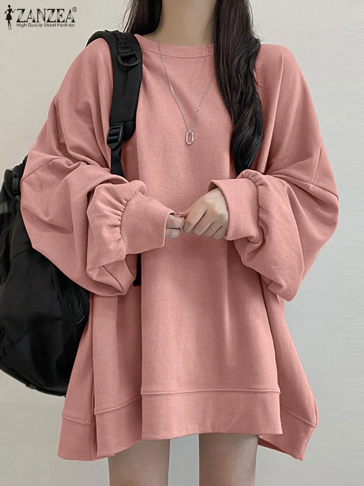 ZANZEA Women Oversize Baggy Pullovers 2022 Casual Crew Neck Sweatshirt Autumn Korean Style Fashion Lantern Sleeve Tops Femme
ZANZEA Women Oversize Baggy Pullovers 2022 Casual Crew Neck Sweatshirt Autumn Korean Style Fashion Lantern Sleeve Tops Femme