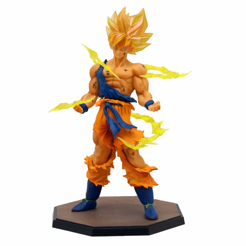 Экшн-фигурки Wukong Super Saiyan из аниме «Драконий жемчуг», ПВХ Модель, коллекционная кукла, детские игрушки, подарок для мальчика, украшение, 17 см
Экшн-фигурки Wukong Super Saiyan из аниме «Драконий жемчуг», ПВХ Модель, коллекционная кукла, детские игрушки, подарок для мальчика, украшение, 17 см