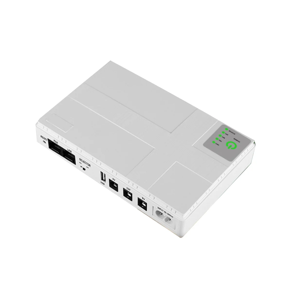 5V 9V 12V Uninterruptible Power Supply Mini UPS POE 10400MAh Battery Backup for WiFi Router CCTV(US Plug) 
5V 9V 12V Uninterruptible Power Supply Mini UPS POE 10400MAh Battery Backup for WiFi Router CCTV(US Plug)