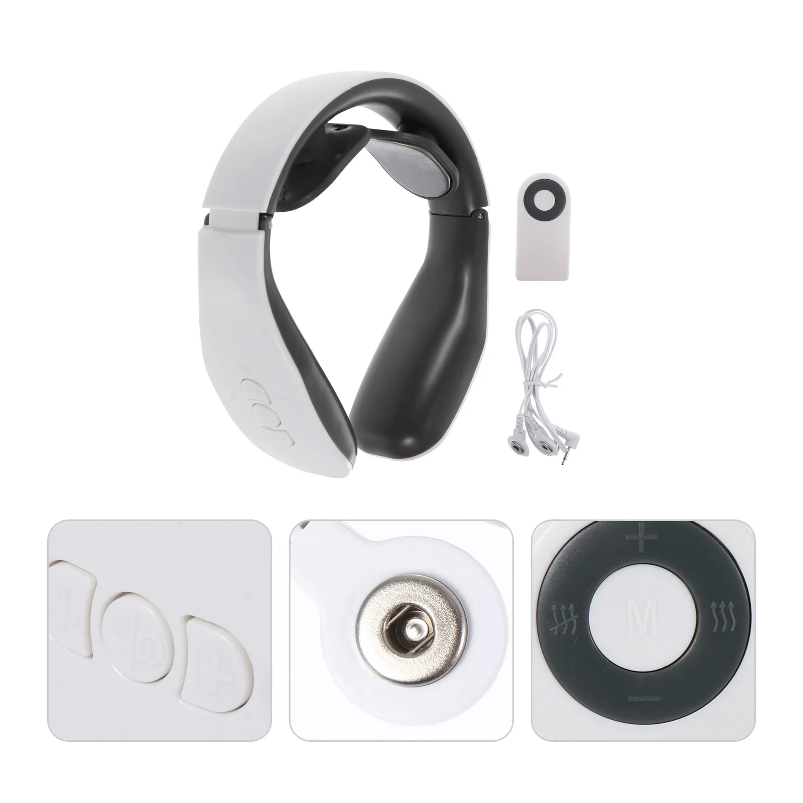 1 Set of Rechargeable Cervical Spine Tool Electric Neck Massager (White) 
1 Set of Rechargeable Cervical Spine Tool Electric Neck Massager (White)