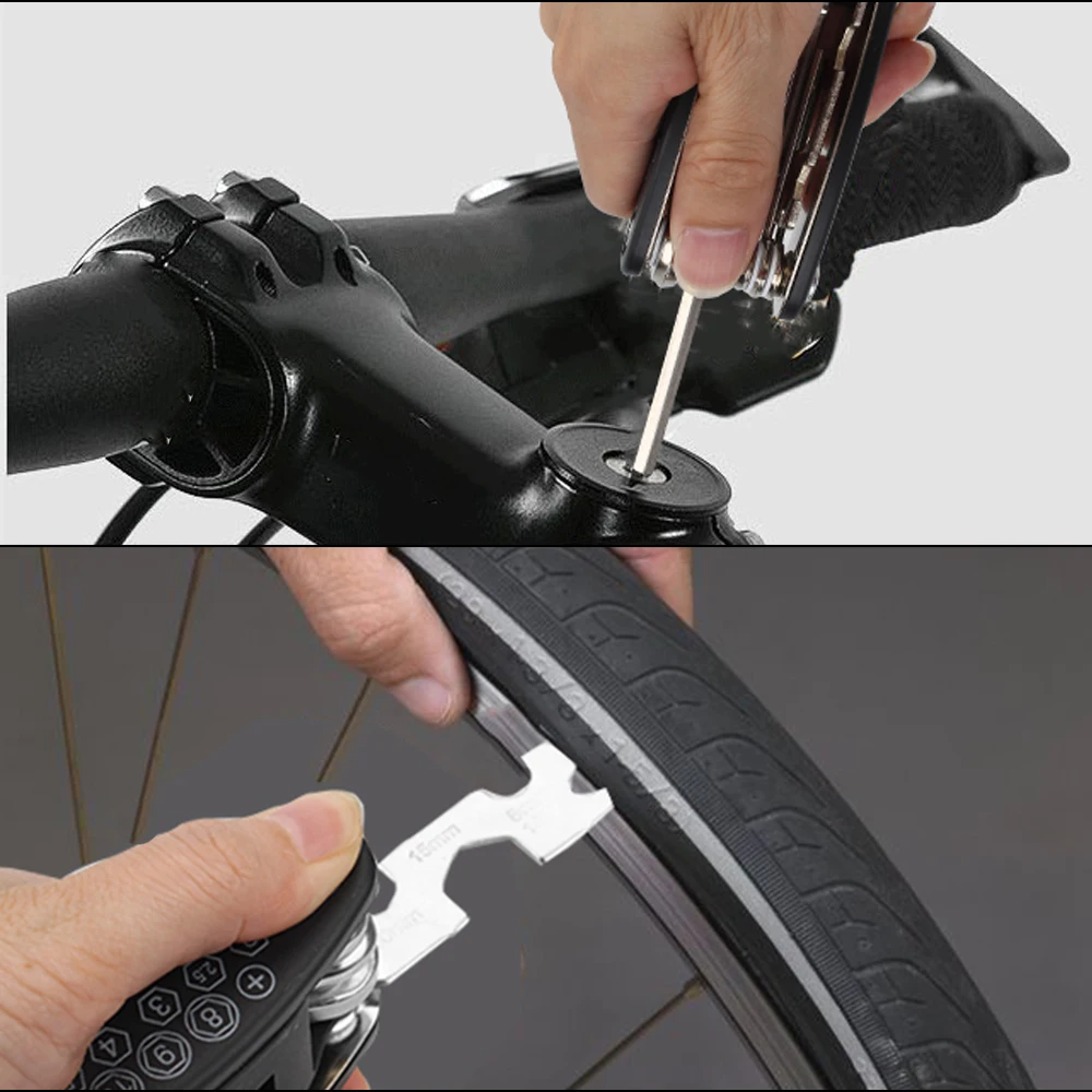 Набор инструментов для ремонта велосипедов, набор многофункциональных отверток для мотоциклов, портативная розетка 16 в 1, многофункциональ...
Набор инструментов для ремонта велосипедов, набор многофункциональных отверток для мотоциклов, портативная розетка 16 в 1, многофункциональ...