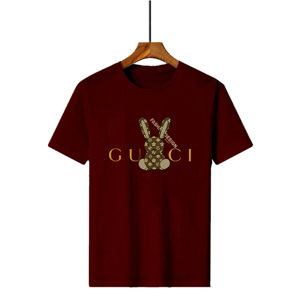 Rabbit And Letter Print Short Sleeve T-Shirt High Quality Tops Luxury Branded Clothing For Men Tees Tops For Women Tshirt
Rabbit And Letter Print Short Sleeve T-Shirt High Quality Tops Luxury Branded Clothing For Men Tees Tops For Women Tshirt