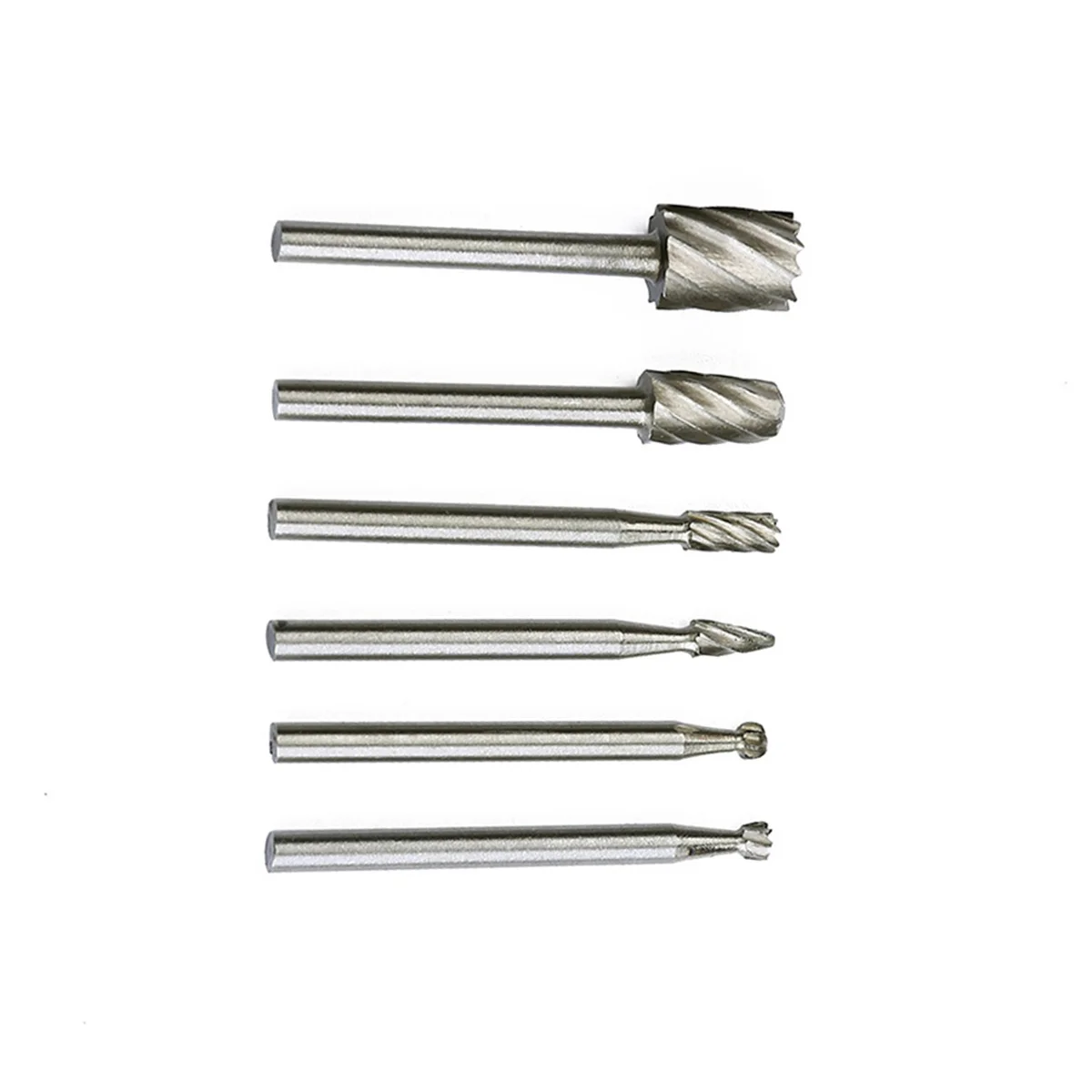 6 PCS High Steel Routing Router Bits Burr Rotary Tools Suit Woodworking Carving Engraving Drilling Rotary Tools
6 PCS High Steel Routing Router Bits Burr Rotary Tools Suit Woodworking Carving Engraving Drilling Rotary Tools