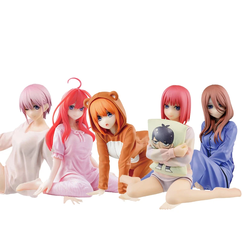 New 11 Cm Anime Doll Quintuplet Pvc Ornament Anime Doll Ichika Erino Future Four Leaf Tree Pajamas Model Doll Toy Birthday Gift 
New 11 Cm Anime Doll Quintuplet Pvc Ornament Anime Doll Ichika Erino Future Four Leaf Tree Pajamas Model Doll Toy Birthday Gift