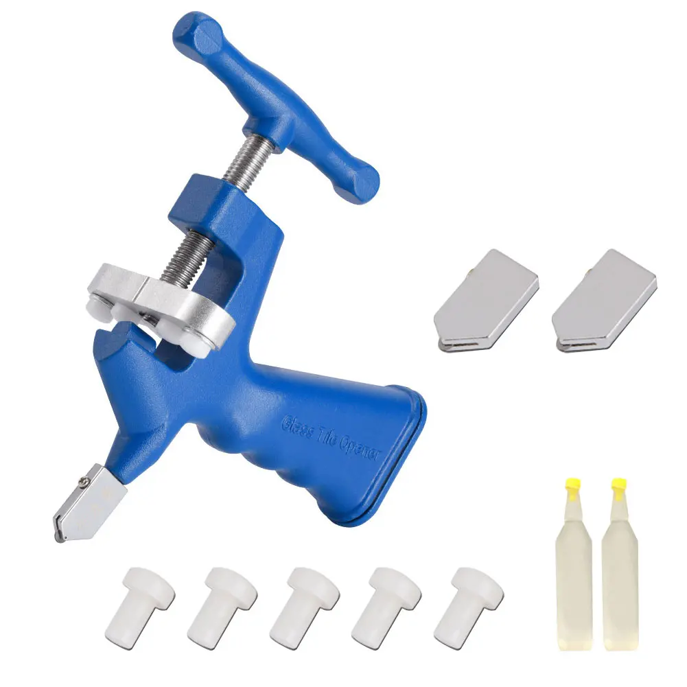 Tile Opener Easy Use Multifunctional Hard DIY Tool Aluminum Alloy Portable Glass Cutter Set Roller Type Home Breaking Handheld
Tile Opener Easy Use Multifunctional Hard DIY Tool Aluminum Alloy Portable Glass Cutter Set Roller Type Home Breaking Handheld
