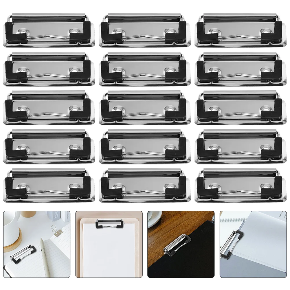 18 Pcs Medium Binder Clips Metal Folder Binder Clips Students Binder Clips Large Black Folders
18 Pcs Medium Binder Clips Metal Folder Binder Clips Students Binder Clips Large Black Folders