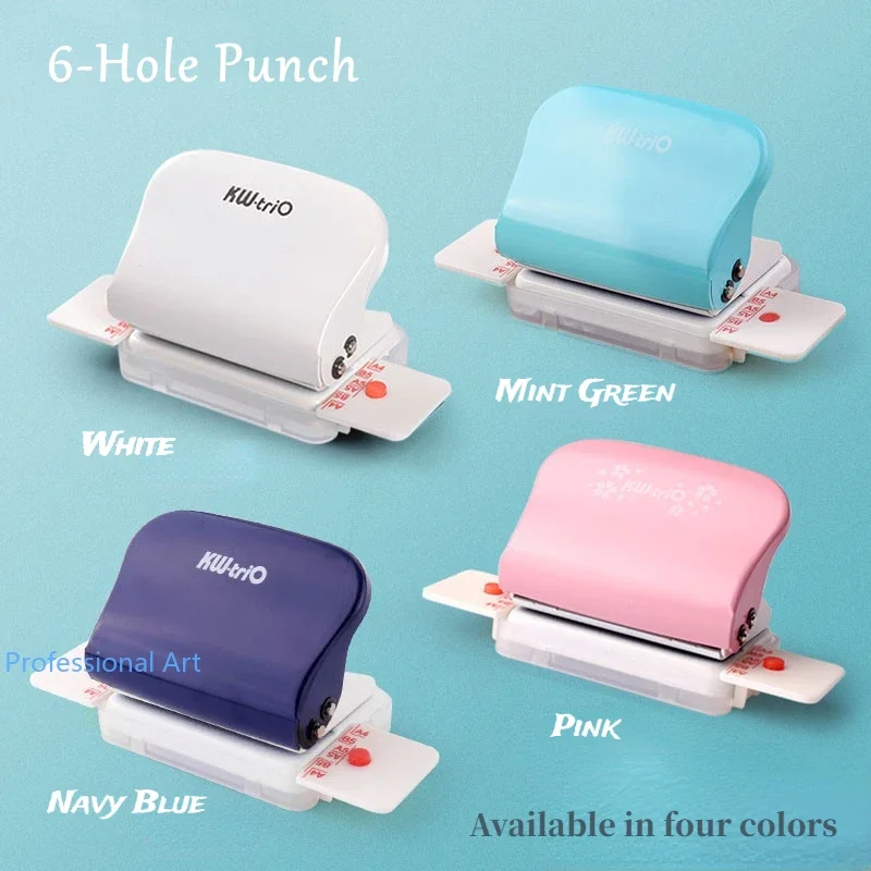 KW-trio 3/6-Hole Paper Punch Loose Leaf Binder 3/6/9-Hole A4A5B5 Document Stapler DIY Manual Drilling Student Handbook Diary
KW-trio 3/6-Hole Paper Punch Loose Leaf Binder 3/6/9-Hole A4A5B5 Document Stapler DIY Manual Drilling Student Handbook Diary