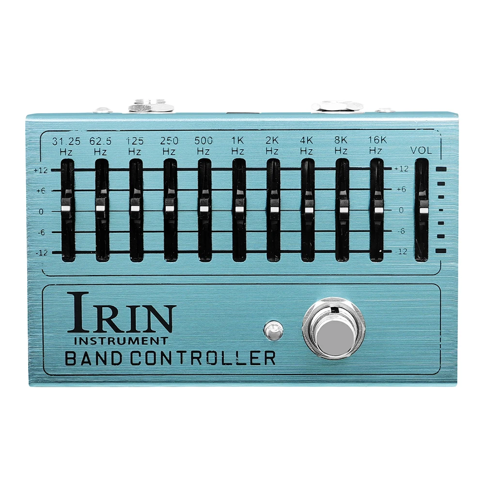 IRIN AN-40 BAND CONTROLLER EQ Pedal 10 Band Equalizer Effect Pedal for Electric Guitar & Bass Including 4/5/6/7 String Guitar
IRIN AN-40 BAND CONTROLLER EQ Pedal 10 Band Equalizer Effect Pedal for Electric Guitar & Bass Including 4/5/6/7 String Guitar