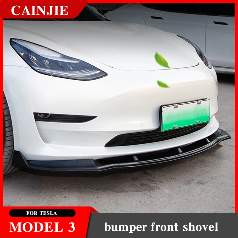 For Tesla Model 3 2021 Accessories Bumper Front Shovel 2022 Model3 Spoiler Carbon Fibre ABS Front skirt Model Three Front lip
For Tesla Model 3 2021 Accessories Bumper Front Shovel 2022 Model3 Spoiler Carbon Fibre ABS Front skirt Model Three Front lip