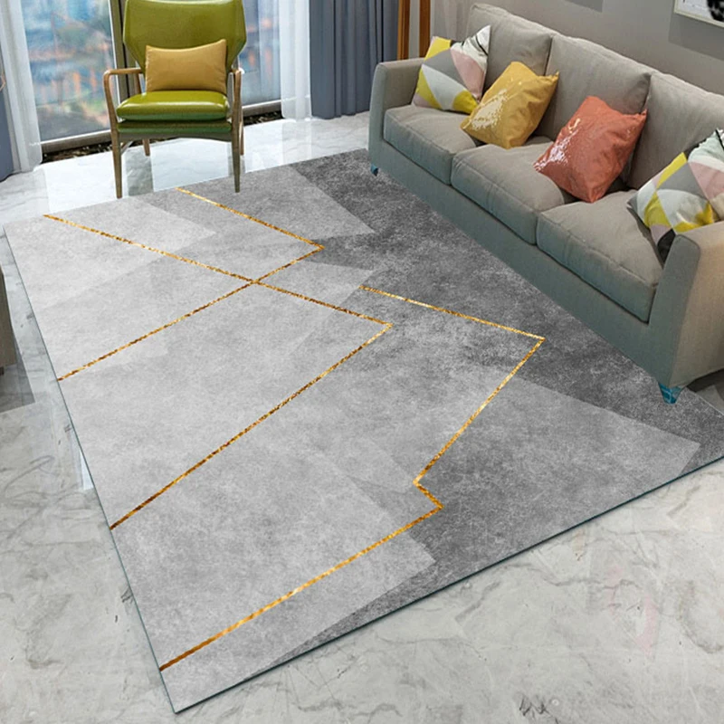 Modern Geometric Printing Carpet Home Decoration Living Room Rug Washable Bathroom Mat Bedroom Anti-slip and Dirt-resistant Rugs
Modern Geometric Printing Carpet Home Decoration Living Room Rug Washable Bathroom Mat Bedroom Anti-slip and Dirt-resistant Rugs