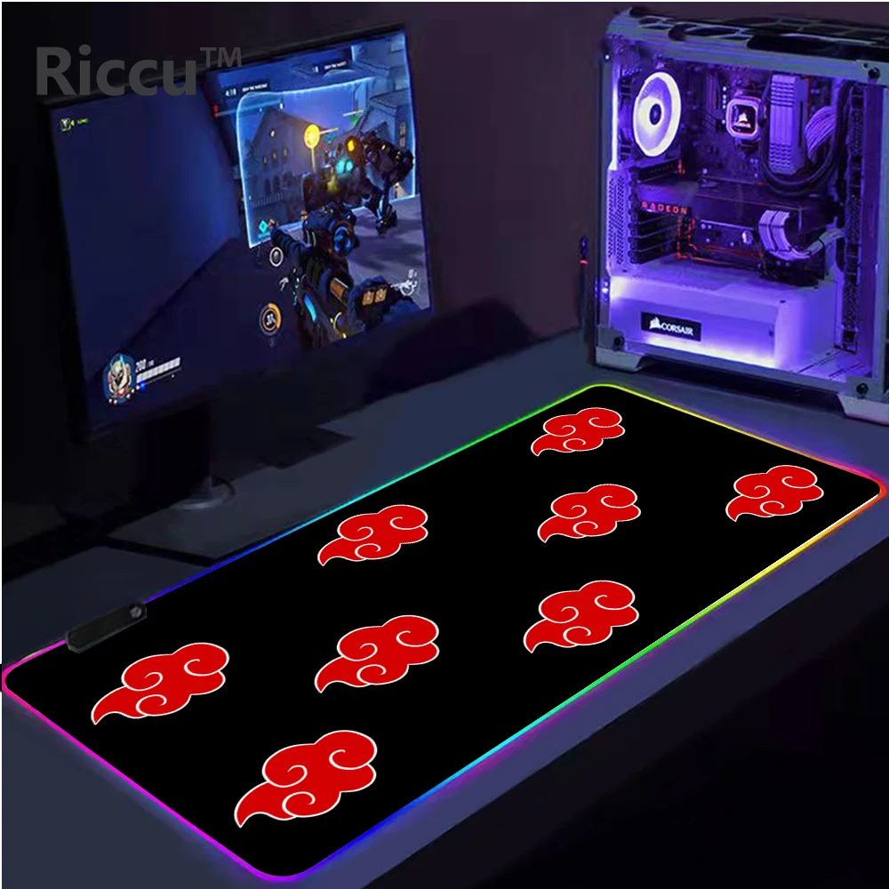 Akatsuki mousepad gaming RGB mouse pad gamer mat Kisame Hoshigaki games computer desk padmouse keyboard Obito Uchiha large mats
Akatsuki mousepad gaming RGB mouse pad gamer mat Kisame Hoshigaki games computer desk padmouse keyboard Obito Uchiha large mats
