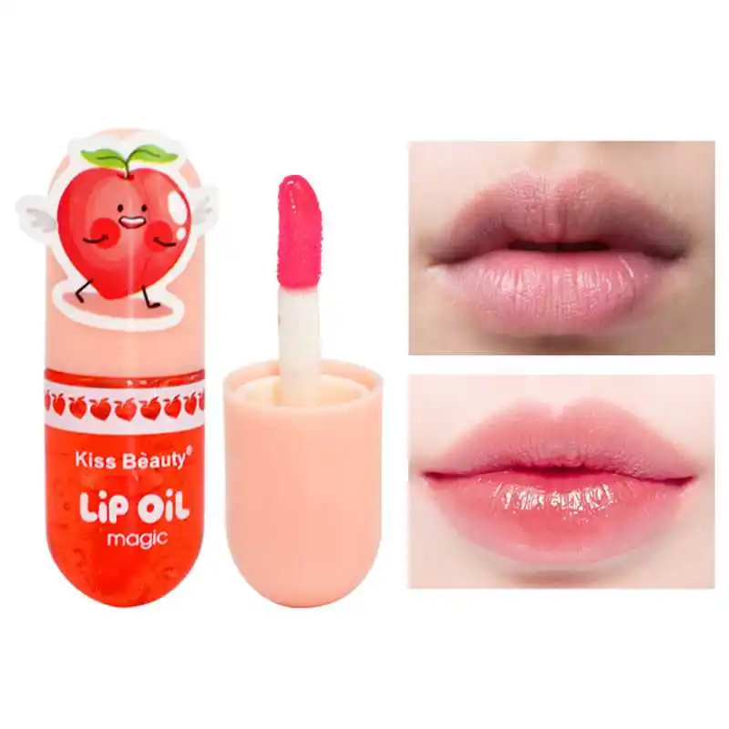 Cute Crystal Jelly Moisturizing Lip Oil Plumping Color Change Peach Lip Gloss Makeup Sexy Plump Lip Glow Oil Tinted Lip Plumper
Cute Crystal Jelly Moisturizing Lip Oil Plumping Color Change Peach Lip Gloss Makeup Sexy Plump Lip Glow Oil Tinted Lip Plumper