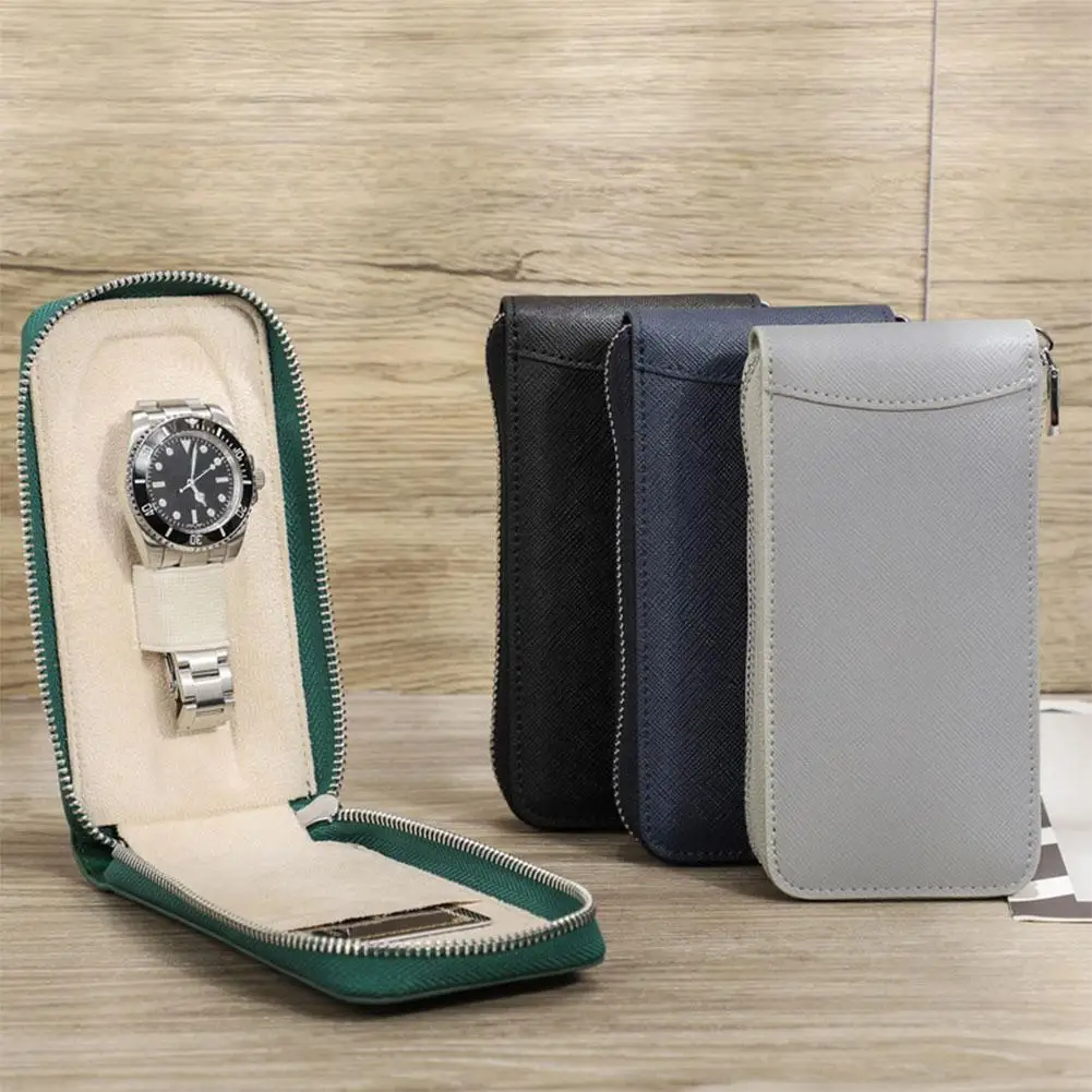 Single Watch Pouch For Traveling Vintage Leather Single Slot Travel Watch Bag Case Storage Portable Watch Holder With Card Q6K3
Single Watch Pouch For Traveling Vintage Leather Single Slot Travel Watch Bag Case Storage Portable Watch Holder With Card Q6K3