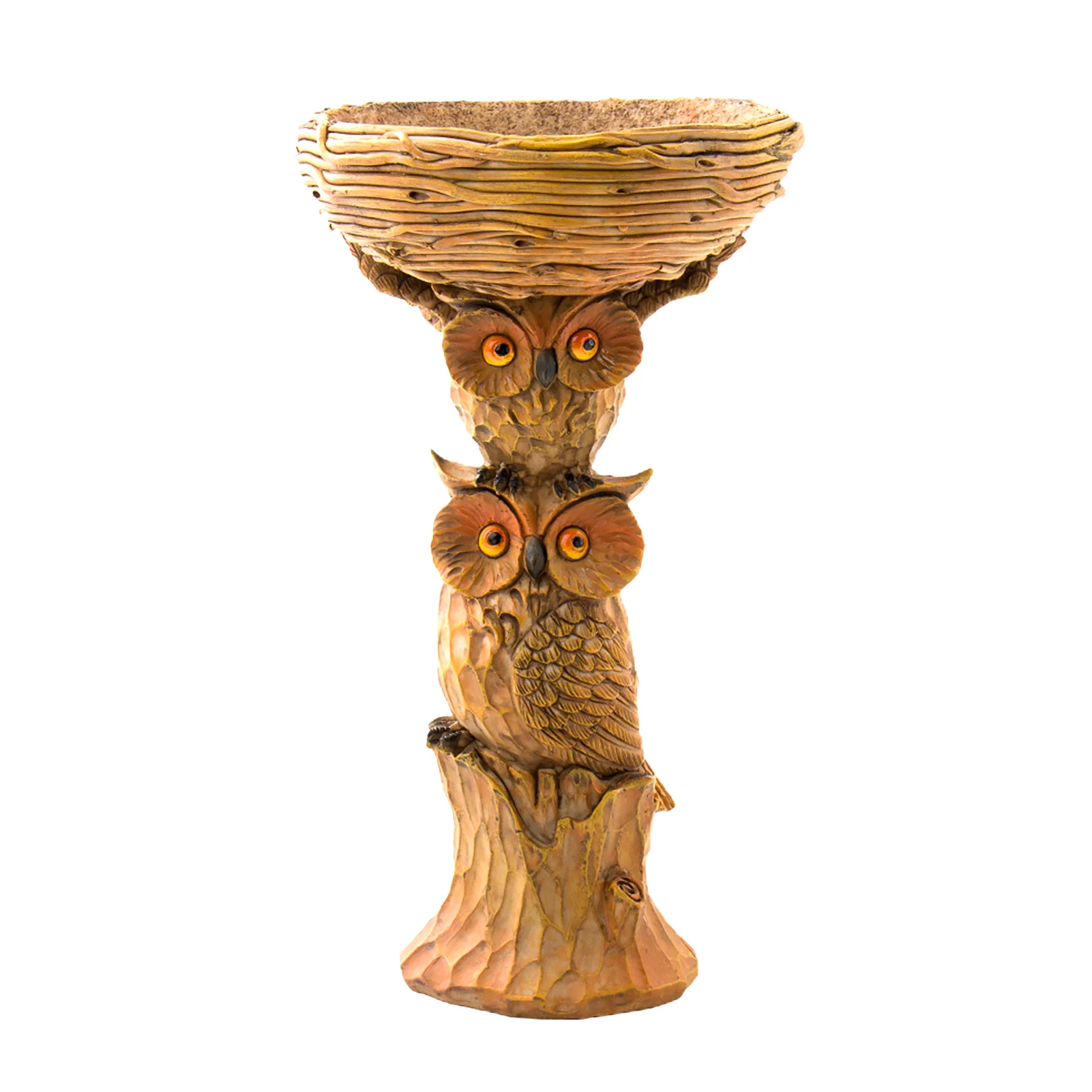 Garden Decor Resin Ornament Outdoor Statue Bird Feeder Lawn Landscape Birdbath Exquisite Owl Home Figurine Patio Backyard Craft
Garden Decor Resin Ornament Outdoor Statue Bird Feeder Lawn Landscape Birdbath Exquisite Owl Home Figurine Patio Backyard Craft