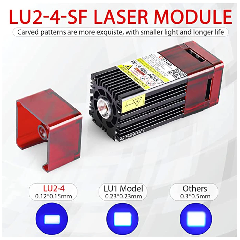 New Ortur Master 2 Fixed Focal 20W Powerful Laser Engraving Machine Engraver Cutter with Upgrad Version Y Axis Rotary Roller |