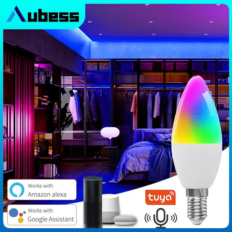 Remote Control Led Candle Bulb E14 Smart Bulb Timing Function Rgb Dimmable Light Smart Home Voice Control Wifi Smart Bulb
Remote Control Led Candle Bulb E14 Smart Bulb Timing Function Rgb Dimmable Light Smart Home Voice Control Wifi Smart Bulb