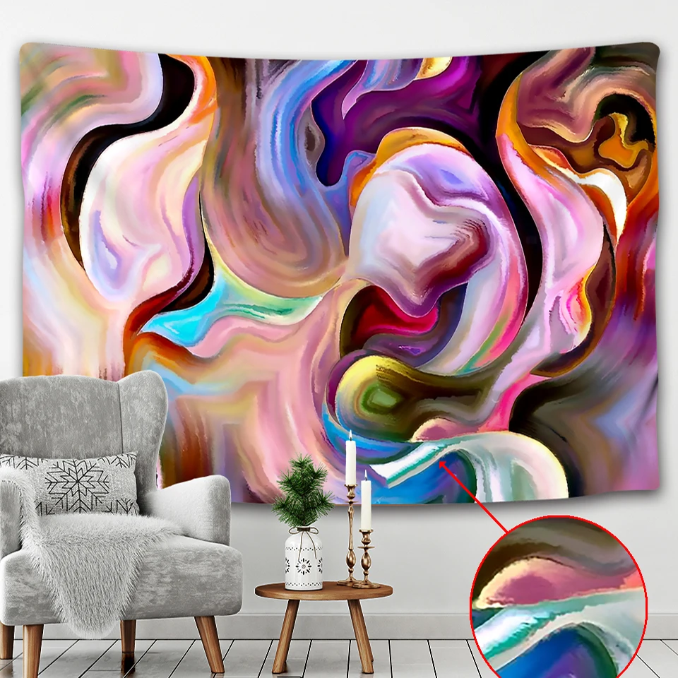 Abstract Colorful Psychedelic Art Tapestry Bohemian Hippie Witchcraft Backdrop Cloth Beach Towel Room Aesthetics Home Decor
Abstract Colorful Psychedelic Art Tapestry Bohemian Hippie Witchcraft Backdrop Cloth Beach Towel Room Aesthetics Home Decor