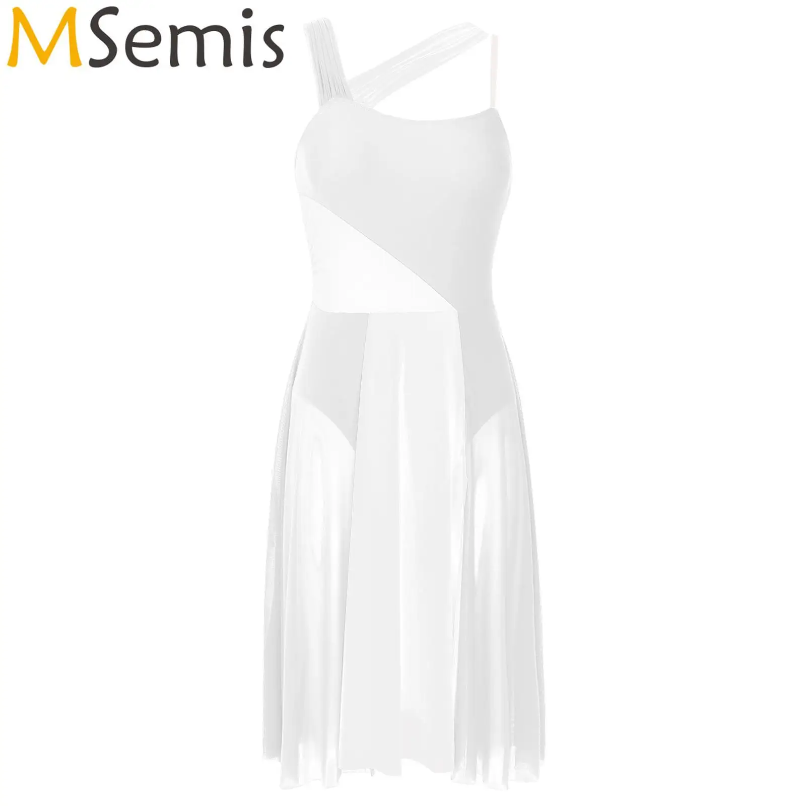 Womens Lyrical Modern Contemporary Dance Leotard Dress Sleeveless Mesh Shoulder Straps Leotard Dress Ballet Tutu Dance Wear
Womens Lyrical Modern Contemporary Dance Leotard Dress Sleeveless Mesh Shoulder Straps Leotard Dress Ballet Tutu Dance Wear