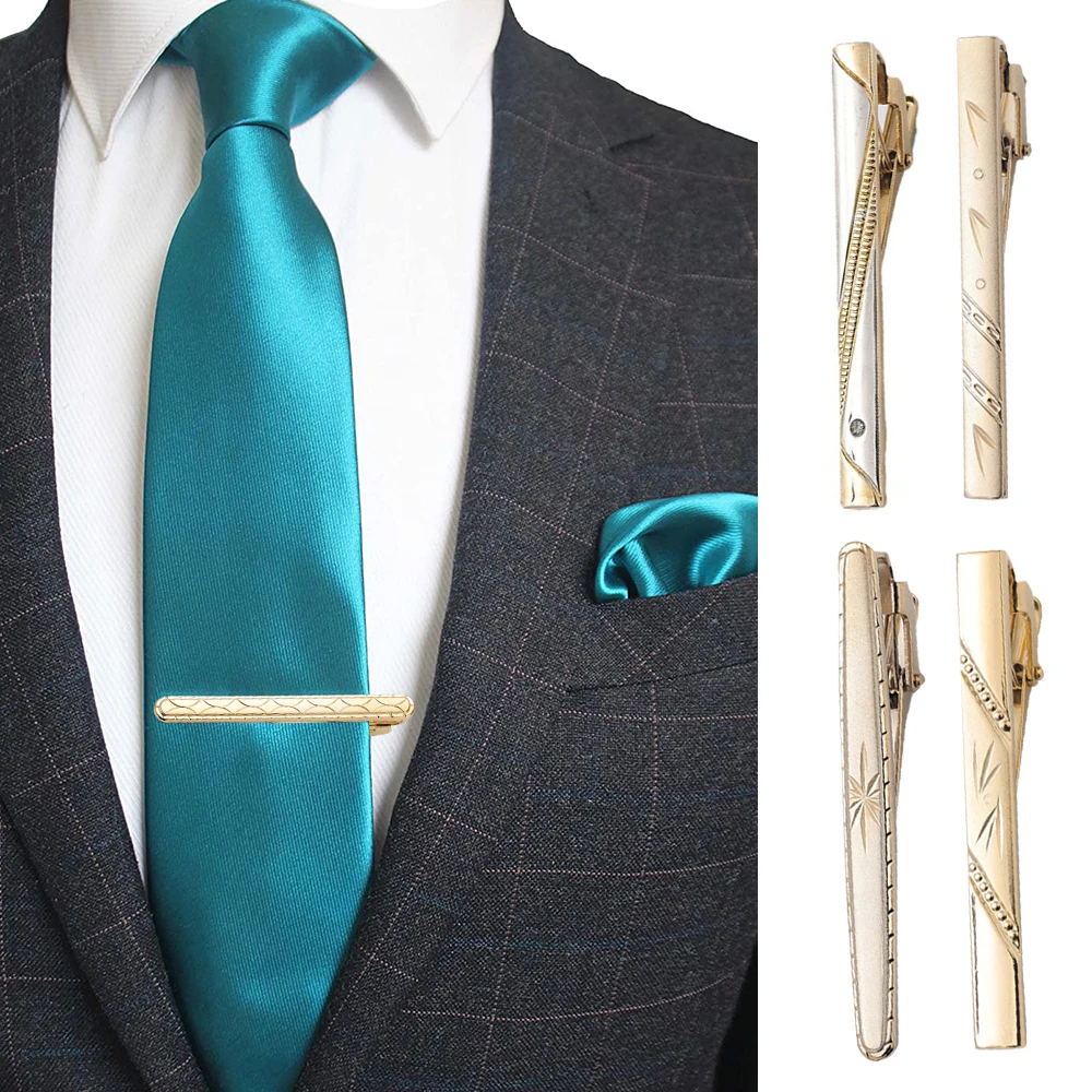 Metal Tie Clips Men's Necktie Dress Shirts Tie Pin For Wedding Ceremony Bar Gold Tie Clasp Man Business Necktie Accessories
Metal Tie Clips Men's Necktie Dress Shirts Tie Pin For Wedding Ceremony Bar Gold Tie Clasp Man Business Necktie Accessories