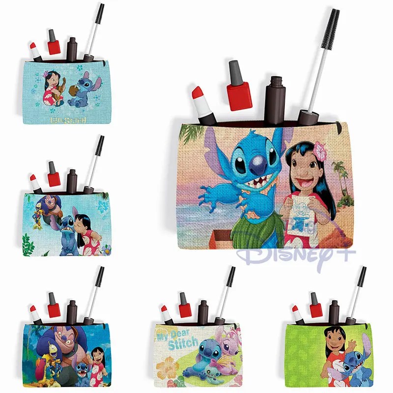 Disney Lilo & Stitch Cosmetic Bags Women Toiletry Bag Designer Cute Cartoon Makeup Pouch Pencil Box Children Trendy Beauty Bag
Disney Lilo & Stitch Cosmetic Bags Women Toiletry Bag Designer Cute Cartoon Makeup Pouch Pencil Box Children Trendy Beauty Bag
