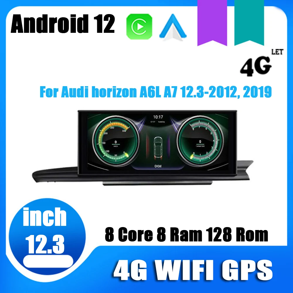 Автомобильная Мультимедийная система, автомагнитола на Android 12, с GPS, Wi-Fi, 12,3 дюйма, для Audi horizon A6L, A7, 2012, 2019
Автомобильная Мультимедийная система, автомагнитола на Android 12, с GPS, Wi-Fi, 12,3 дюйма, для Audi horizon A6L, A7, 2012, 2019