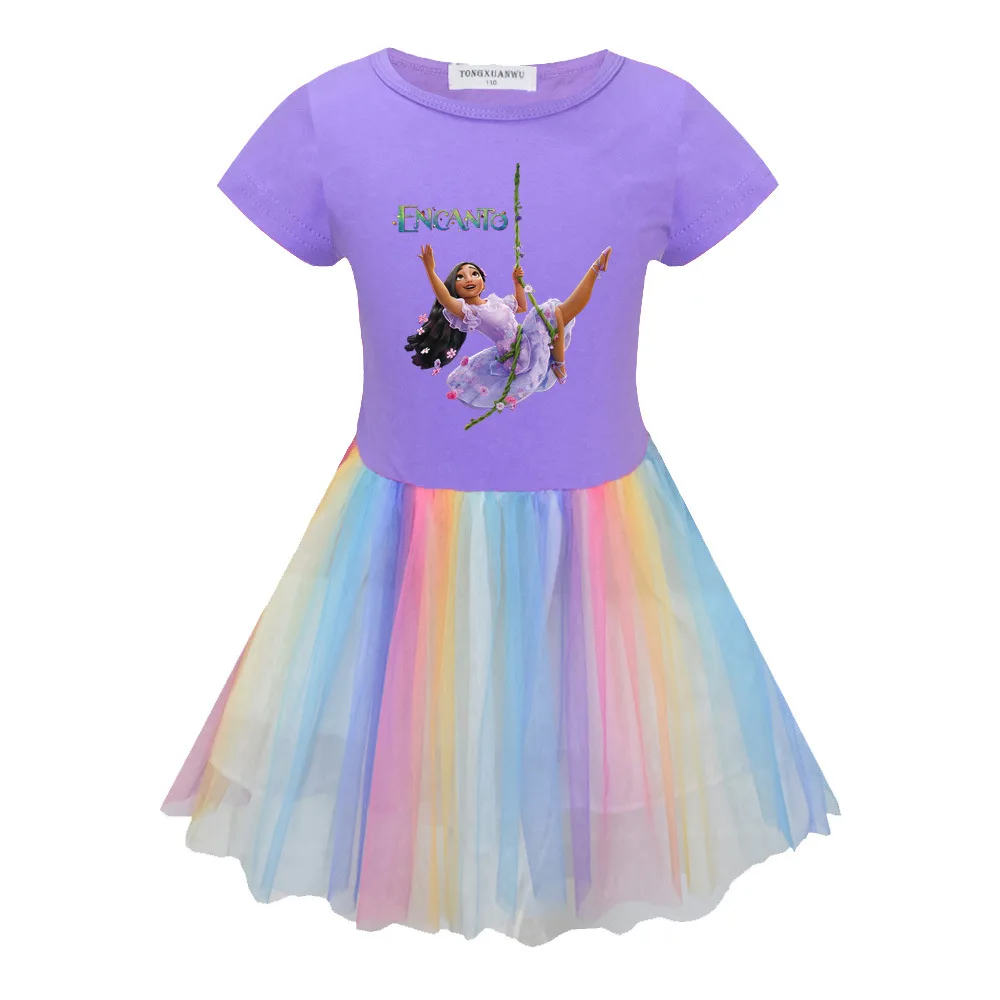 Encanto Dress For Kids Girl Babys Girls Summer Dress Cotton Mesh Girls Kids Clothes Casual 2-12T Printed Children's Clothing
Encanto Dress For Kids Girl Babys Girls Summer Dress Cotton Mesh Girls Kids Clothes Casual 2-12T Printed Children's Clothing