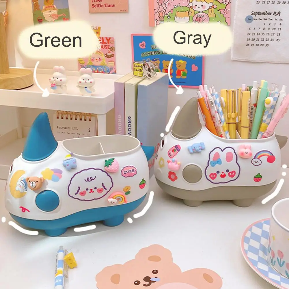 Great Pencil Case Two Grids Easy to Take Pencil Holder Cartoon Cute Rhino Shape Desk Coin Bank
Great Pencil Case Two Grids Easy to Take Pencil Holder Cartoon Cute Rhino Shape Desk Coin Bank