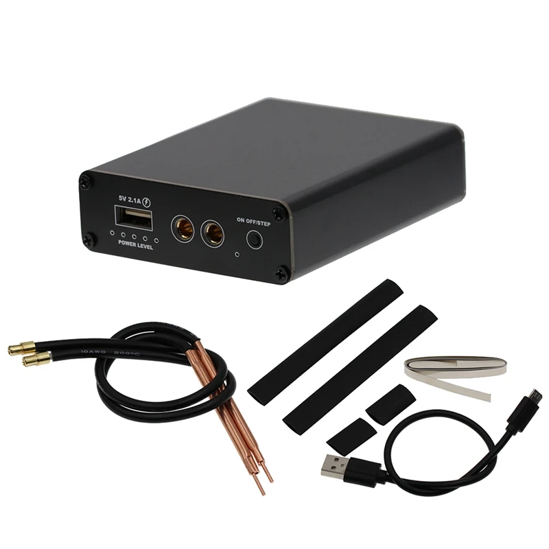 Spot Welder Portable 5 Gears Adjustable Mini Spot Welding Machine For 18650 Battery Spot Welding Machine Tool 2.1A
Spot Welder Portable 5 Gears Adjustable Mini Spot Welding Machine For 18650 Battery Spot Welding Machine Tool 2.1A