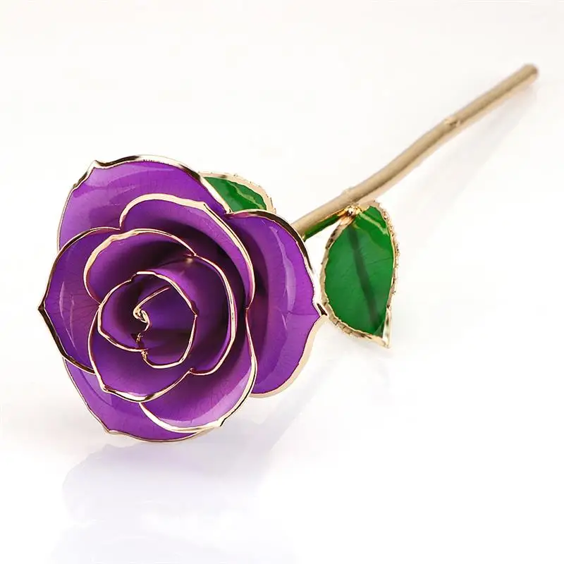 Valentine's Day 24K Gold Trimmed Rose Long Stem Flower with Transparent Stand Romantic Best Gift for Mother's Day Mom Lover
Valentine's Day 24K Gold Trimmed Rose Long Stem Flower with Transparent Stand Romantic Best Gift for Mother's Day Mom Lover